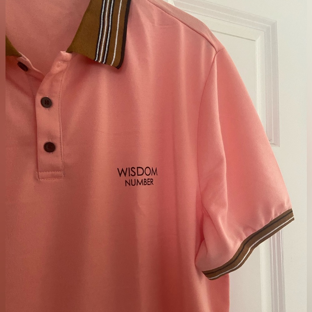 SHEIN Wisdom number polo XXL * Closeout *